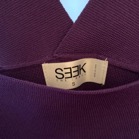 LF Purple Crop Top - Picture 3 of 3